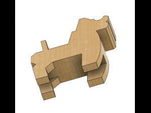japanese toy horses 3D 打印模型