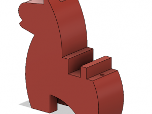 japanese toy horses 3D 打印模型