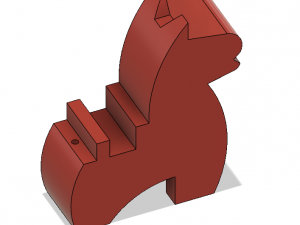 japanese toy horses 3D 打印模型