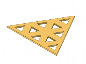coaster set geometric shapes and scribbles 3D 프린트 모델