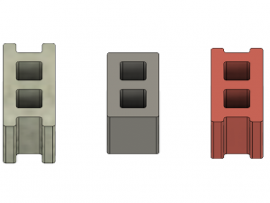 free mini cinder blocks 3D Принт Модель