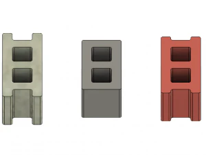 free mini cinder blocks 3D Print Model