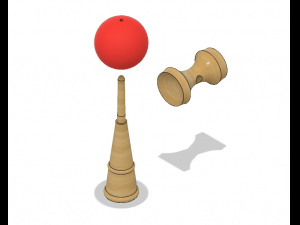 classic kendama 3D Print Model