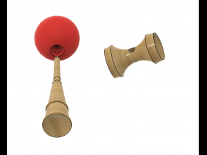 classic kendama 3D Print Model