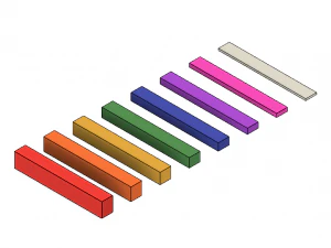 聚合物粘土切割和建模工具 3D 打印模型