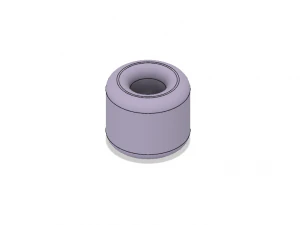 free rounded napkin ring 3D Print Model