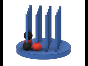4x4x4 connect tabletop game 3D Print Model
