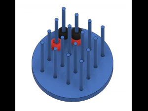 4x4x4 connect tabletop game 3D Print Model