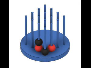4x4x4 connect tabletop game 3D 프린트 모델