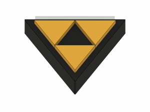 free triforce christmas tree topper Modèles 3D en vedette