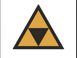 free triforce christmas tree topper Modèles 3D en vedette