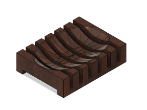 板条肥皂盒 3D 打印模型