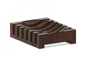slat soap dish Modelo de impresión 3D