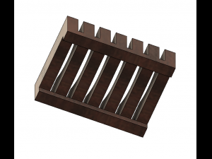 slat soap dish Modelo de impresión 3D