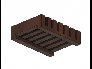 slat soap dish Modelo de impresión 3D