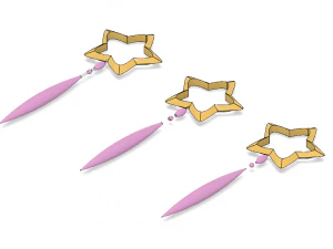 bacchetta magica da ragazza daoko Modello di stampa 3D