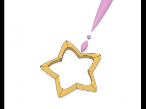 daoko girl star wand 3D प्रिंट मॉडल
