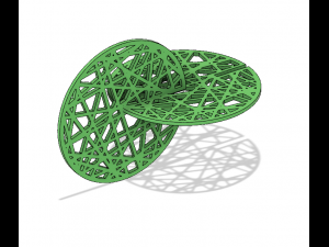 interlocking cactus coasters 3D Print Model