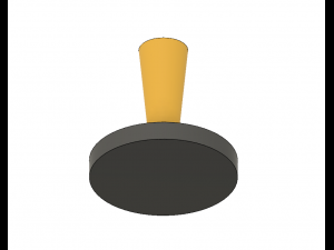 upright umbrella tip 3D 打印模型