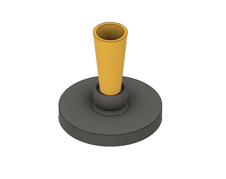 upright umbrella tip 3D Print Model .c4d .max .obj .3ds .fbx .stl .blend