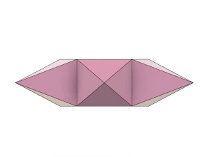 折纸星星盒子 3D 打印模型