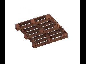pallet coaster 3D Print Model