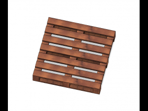 pallet coaster 3D Print Model