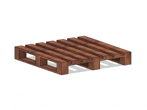 pallet coaster 3D Print Model