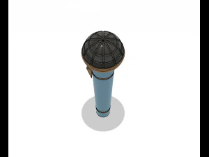 kda akali microphone 3D Print Model