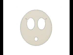 shy gal mask Modelo de impresión 3D