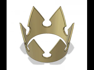 sora kingdom hearts crown 3D Print Model