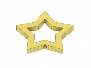 rosalina star wand piece Modelo de impresión 3D