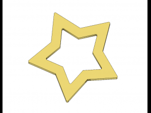 rosalina star wand piece Modelo de impresión 3D