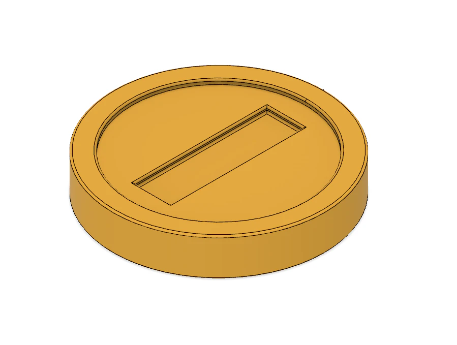 moedas do super mário Modelo de Impressão 3D .c4d .max .obj .3ds .fbx .stl .blend