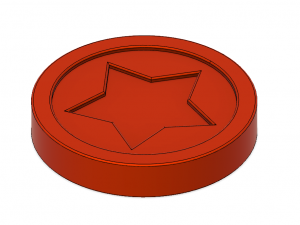 super mario coins 3D Print Model