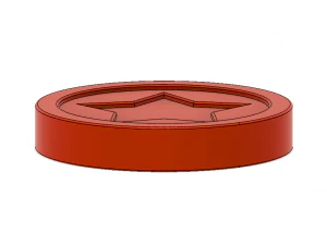 moedas do super m&aacute;rio Modelo de Impressão 3D
