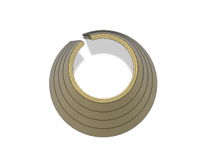 dio brandos bracelets Model Cetak 3D