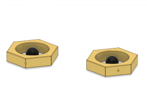 pogo meltan earrings 3D Print Model