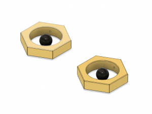 pogo meltan earrings Modèles 3D en vedette