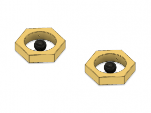 pogo meltan earrings Modèles 3D en vedette