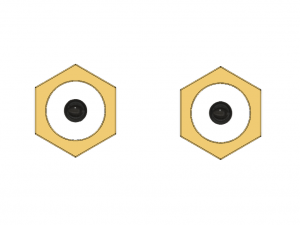pogo meltan earrings Modèles 3D en vedette