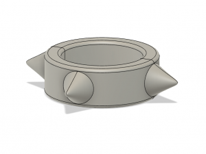 team yell bracelets and button - sword and shield Modèles 3D en vedette