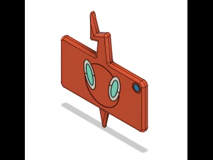 ротом телефон меч і щит 3D Принт Модель