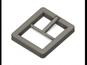 mii fighter belt and buckle smash ultimate 3D Принт Модель