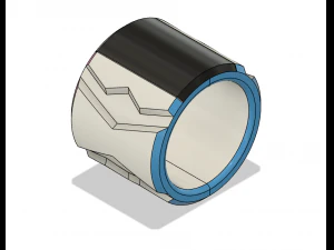 Bracciale Dynamax spada e scudo Modello di stampa 3D