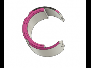 dynamax bracelet sword and shield 3D 프린트 모델