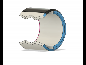 dynamax bracelet sword and shield 3D 프린트 모델