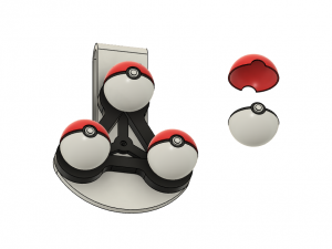 sword and shield gym leader ball holder Modelo de impresión 3D
