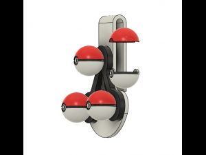 sword and shield gym leader ball holder Modelo de impresión 3D