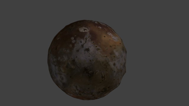 io satellite of jupiter 4k texturing Model 3D .c4d .max .obj .3ds .fbx .stl .blend 